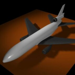 Concept d'avion modèle 3D