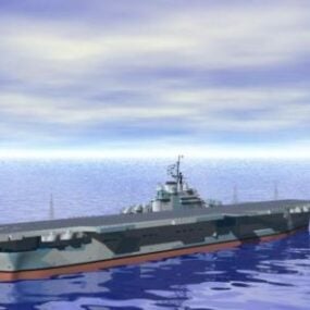 3д модель авианосца ВМФ