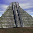 Forntida pyramidbyggnad