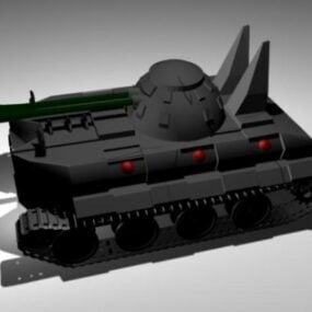 Véhicule antiterroriste modèle 3D