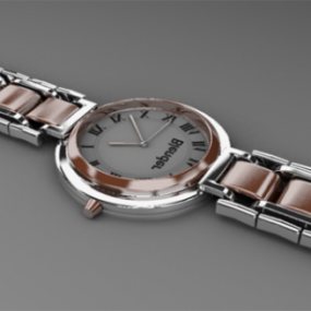 Model jam tangan 3d yang realistis