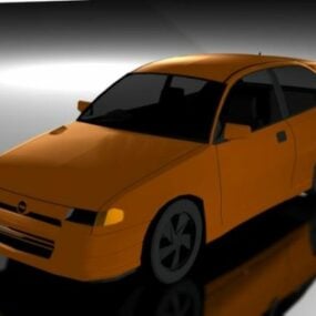 轿车 Lowpoly 3D模型