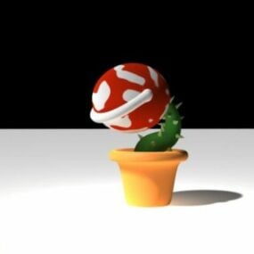 Hračka hrnková rostlina 3D model