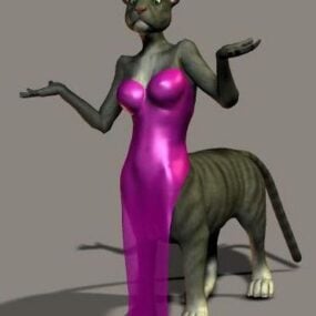 Modello 3d di Sculpt Thing del personaggio del gioco