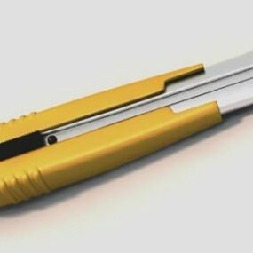 Cutter-Messer-Ausrüstung 3D-Modell
