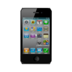 هاتف ذكي Iphone 4 أسود