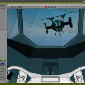 Uzay Uçağı Uçan El Sanatları 3D modeli