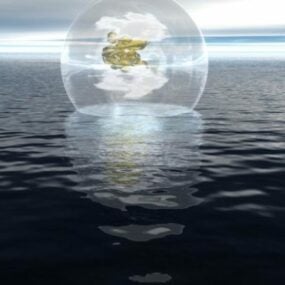 Genesis Ocean Landscape 3d model