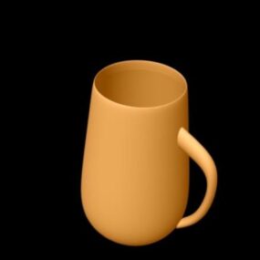 Small Glass Cup 3d model