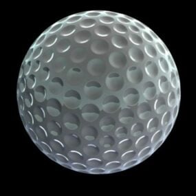 ゴルフボール3Dモデル