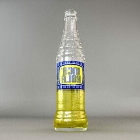 Botella de bebida Kola modelo 3d