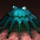 Monster blæksprutte dyr