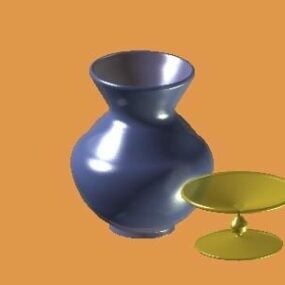 陶瓷壶花瓶3d模型