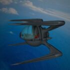 Scifi Krab Spaceship