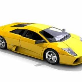 Múnla Super Car Lamborghini 3d saor in aisce
