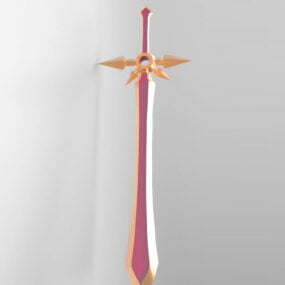 Gaming Demon Sword 3d model