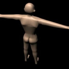 Güçlü Adam Vücut Oluşturucu 3D modeli