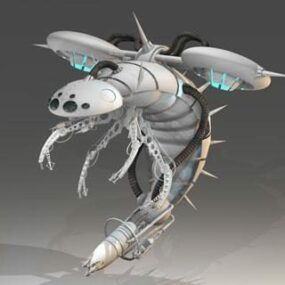 Bug Bot mécanique modèle 3D