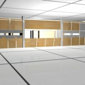 Büroraum 3D-Modell