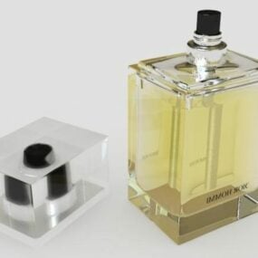 Parfymeflaske forskjellig størrelse 3d-modell