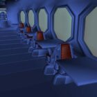 旅客宇宙船の内部