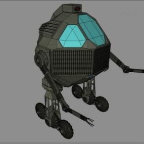 Robot explorador modelo 3d