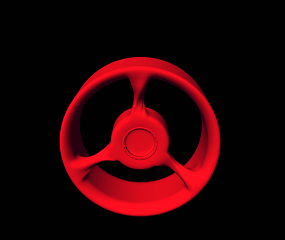 Red Rims 3d-model