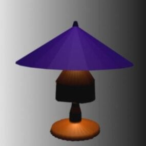 Rectangular Floor Lamp 3d model
