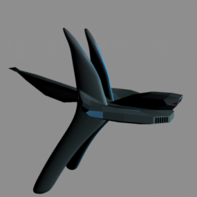 Shark Sea Robot 3d model
