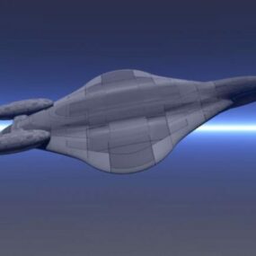 Shuttle ruimtevaartuig 3D-model
