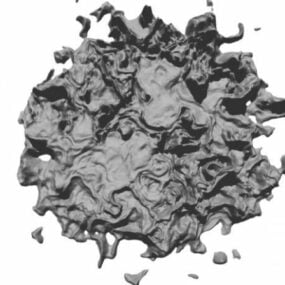3D model terénu Splash Rock