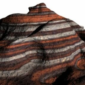 Τρισδιάστατο μοντέλο Canyon Rock Landscape
