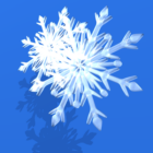 Beautiful Snowflake Sculpture