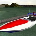 Спортивная скоростная лодка