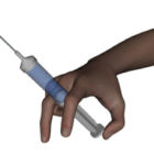 Syringe Prop Hospital Equipment