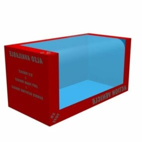ديكور صندوق الألعاب نموذج ثلاثي الأبعاد