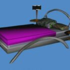 Ultranowoczesne podwójne łóżko