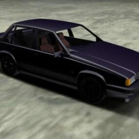 Volvo Car Old Style 3d model