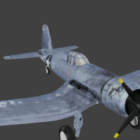 Zabytkowy samolot Corsair F4u