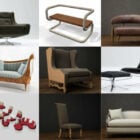 10 坐椅家具免费 3D 模型资源 Mar.2024