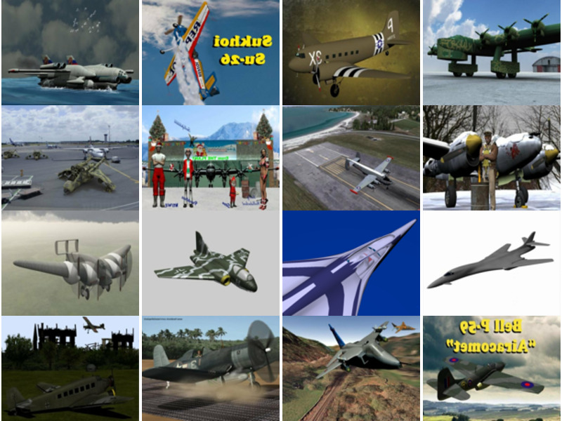 16 gratis 3D-modeller för militärflygplan Mar.2024