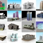 16 modèles 3D gratuits de bâtiments résidentiels, Californiestle, Maison, Appartement… Mar.2024