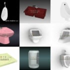 9 modèles 3D gratuits de meubles de salle de bain sanitaires mars 2024