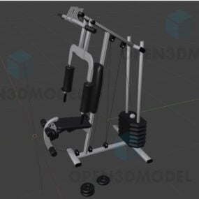 Muscle Exercise For Hand Gym Equipment 3d model