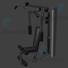 3D-модель персонального тренажерного обладнання для тренування м'язів