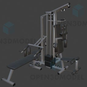 El Egzersizi İçin Spor Salonu Ekipmanları 3D model
