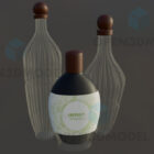 Three Wine Bottle With Lable