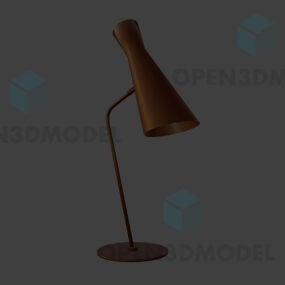 Mô hình 3d đèn bàn đơn giản hiện đại
