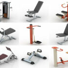 10 kostenlose 3D-Modelle für Fitnessstudio-Sportgeräte, April 2024
