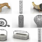 10 modelos 3D gratuitos de elementos de muebles decorativos Abril de 2024